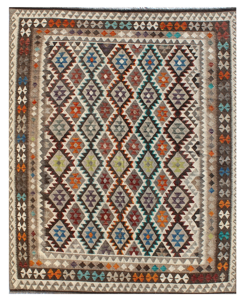 Tappeto Kilim Afghano 298 x 205 cm